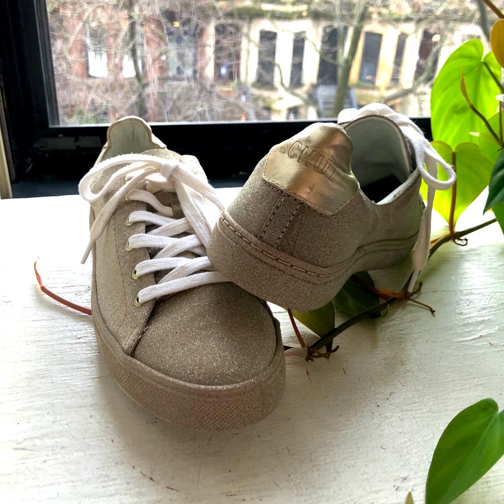 Schutz Chayton glittery sneakers